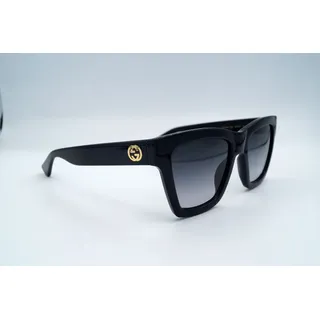 GUCCI GG1714S Damen-Sonnenbrille Vollrand Cat Eye Kunststoff-Gestell, schwarz