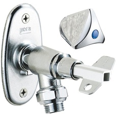 FM Mattsson Mora garden valve with key and handle 400-550 mm