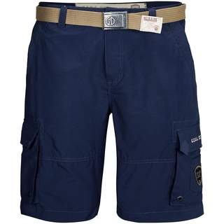 G.I.G.A. DX Herren Casual Bermudas mit Gürtel/Kurze Hose - GS 38 MN BRMDS, dunkelblau, 46, 38202-000