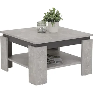 Hela Couchtisch Tim Grau MDF 68 x 41 x 68 cm