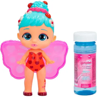 BLOOPIES Magic Bubbles Valeria | Feenpuppe zum Sammeln, spritzt Wasser und Macht mit ihren Flügeln magische Seifenblasen – Bade- und Wasserspielzeug für Mädchen und Jungen