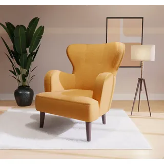Home Affaire Ohrensessel SICILIA Polyester 88 x 88 x 64 cm gold