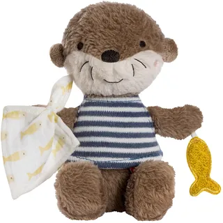 Fehn Kuscheltier Otter Theo, Bean Bag Otter", braun