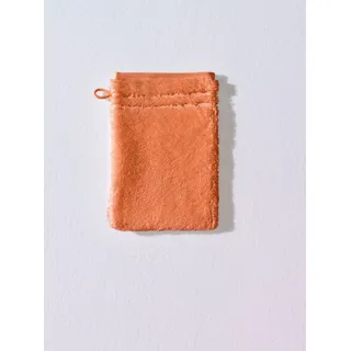 Handtuch VOSSEN Gr. 1, orange (terrakotta), B:50cm L:100cm, Walkfrottee, 100% Baumwolle, Handtücher, Handtuch