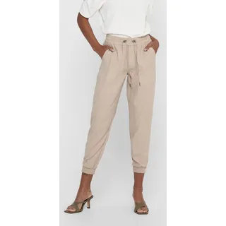 Only Elegante Business Stoffhose Loose Fit Beige 34W 30L
