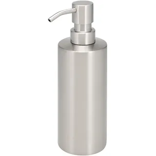 bremermann Bad-Serie Piazza - Seifenspender gerade, 350 ml (Edelstahl, matt)