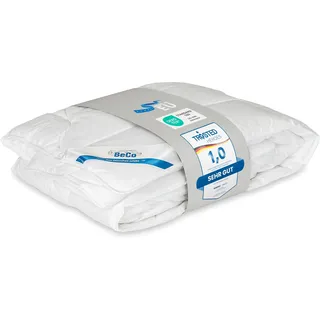 Beco Microfaserbettdecke "BeCo Greenfirst, Bettdecke 135x200 und weitere Größen", weiß, B:155cm L:220cm, 100% Polyester, Bettdecken, Microfaserbettdecke, Bettdecke "normal" getestet von Trusted Heroes mit einer Note von 1,0,
