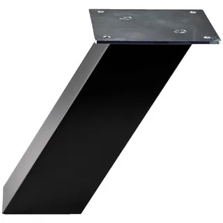 HKT Barkonsole , Schwarz , Metall , 28.4x18.4x16.7 cm ,