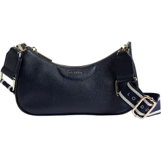 Ted Baker Umhängetasche Schultertasche Essiy Webbing Leather Crossbody Bag Navy dunkelblau - Dunkelblau