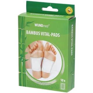 Wundmed Bambus Vital-Pads Entgiftungspflaster 6,0 x 8,0 cm 10 St.