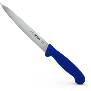 Giesser seit 1776 - Made in Germany - Filiermesser blau, Basic Blue, Klinge 18 cm, rutschfest, Filetiermesser spülmaschinenfest, rostfrei