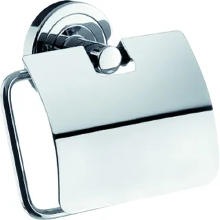 emco polo Toilettenpapierhalter, mit Deckel, chrom, 070000100