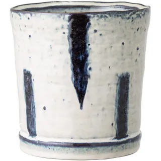 Bloomingville Blumentopf, blau, Keramik, 82047915