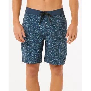 Rip Curl Mirage Floral Reef Badeshorts - Washed Navy - 30