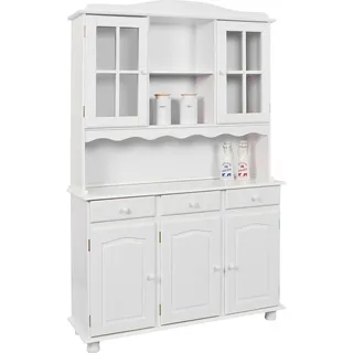 Interlink Buffet Siena 130 x 198 x 43 cm Weiß
