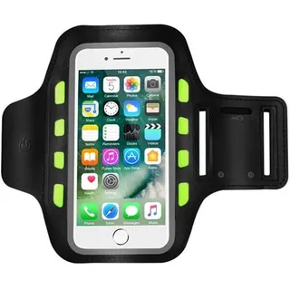 ConnecTech sports armband with LED light for smartphone. Black