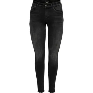 Only Blush MID ANK RW REA1099 Noos Jeans, black L/30