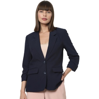 VERO MODA Damen VMTESSHARICA 3/4 Classic Boo, Navy Blazer, 40