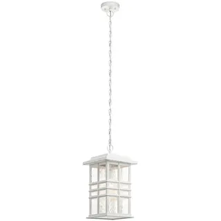 Elstead Lighting Laterne spritzwassergeschützt 133,6 cm E27 IP44 Weiß