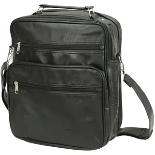 Sotala Business Arbeitstasche Herren Damen – Leder Umhängetasche/Schultertasche/Messenger Bag – Wasserabweisend, viele Fächer, Flugbegleiter Tasche, Handgepäck geeignet, mit Tragegurt & Zipper