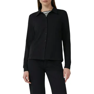 s.Oliver Elastische Jerseybluse schwarz L
