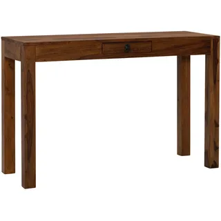 Wohnling Schreibtisch Sheesham massiv / Braun