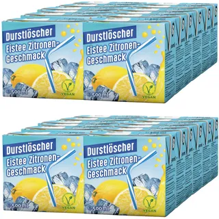 Durstlöscher Eistee Zitrone Fruchtsaftgetränk 500ml 24er Pack