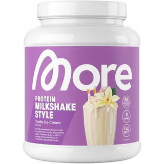 MORE Nutrition Protein Milkshake Vanille/Ice Cream Pulver 600 g