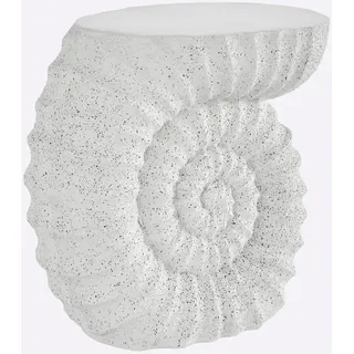 Beistelltisch HEINE HOME, grau (natur, anthrazit), B:49cm H:47cm T:30cm, Tische, Beistelltisch