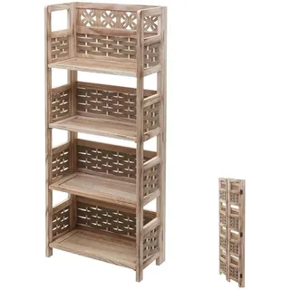 MCW Standregal 43 x 110 x 23 cm Braun