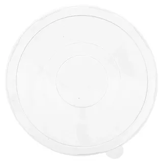 100 Stück, niedrige Deckel für Salatschüsseln 224.32-215.04 'Bionic' Ø 16 cm transparent