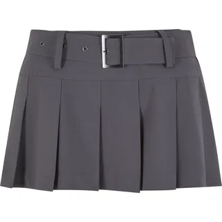 URBAN CLASSICS Faltenrock Damen Grau 50