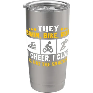 Triathlon Support Crew Triathlon Trainingsplan Doppelwandiger Edelstahl-Thermobecher