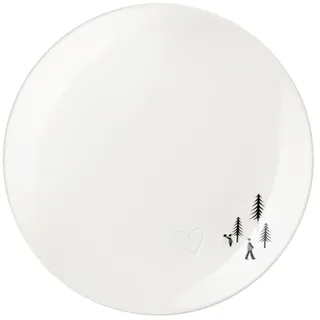 ASA Joy Dessertteller Heart in The Snow 21cm