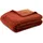 Kuscheldecke 150 x 200 cm Zimt/Orange