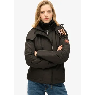 Superdry Outdoorjacke »HOODED MTN WINDBREAKER JACKET«, mit Kapuze, schwarz