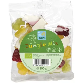 Pural Jungle Mix Fruchtgummi glutenfrei 100 g