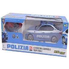 RE-EL Toys - Alfa Romeo Giulia Polizei Rc 2,4 GHz Maßstab 1:14 (33 cm) mit funktionierenden Lichtern, 2211