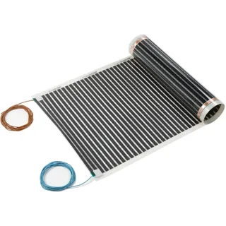 PEROBE elektrische Temperierungsfolie 1,5 m2 120 Watt 250 x 60 cm