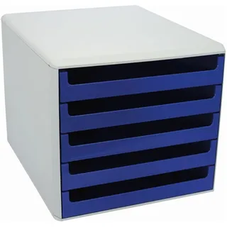 M&M Schubladenbox DIN A4 1-tlg. blau