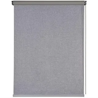 Storesdeco Verdunkelungsrollo Grau 120x250 cm , Kunststoff , Uni , Rechteckig , 120x250 cm , Ce , Heimtextilien, Vorhänge, Rollos, Rollos blickdicht