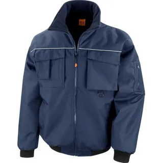 WORK-GUARD by Result - "Sabre" Pilotenjacke für Herren PC6670 (XXL) (Marineblau) - Blau