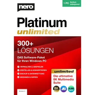 Nero Platinum Unlimited für Windows