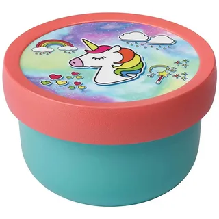 Mepal »Fruchtbox mit Gabel campus 300 ml« - Unicorn, Lunchbox Mehrfarbig