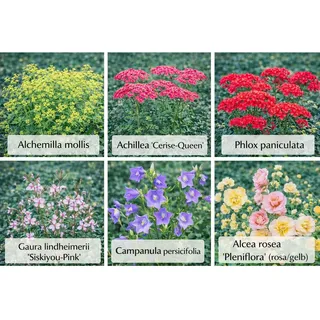 Themenset Landhaus & Bauerngarten Set à 18 Stück Topf ca. 9 cm