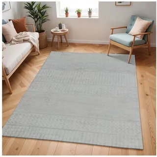 livabliss »CIXI« rechteckig 11 mm Höhe Skandinavischer Teppich, Kurzflor Boho-Wohnzimmerteppich, Läufer,