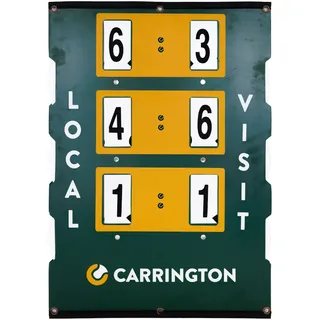 Carrington Tennisplatz-anzeigetafel Französisch - Black / Brown - 60 x 46 cm