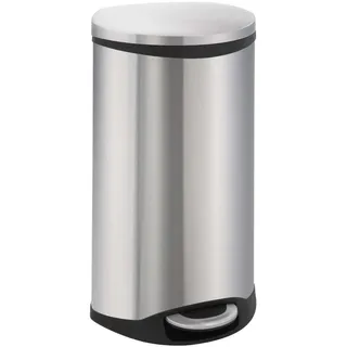 Shell Bin 30 Liter, EKO - Matt Edelstahl - Silber