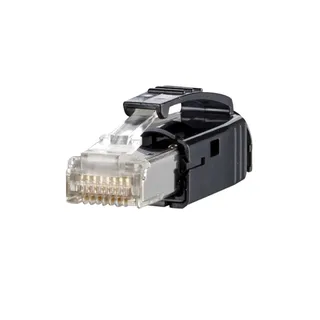 Metz Connect Rj-45 schwarz Cat.6 Class EA 1401505012-E Stecker Schwarz