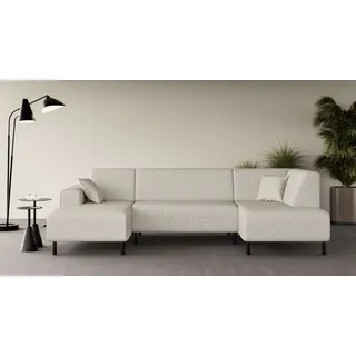 OTTO home Eckcouch U-Form Polyester 3-Sitzer Beige